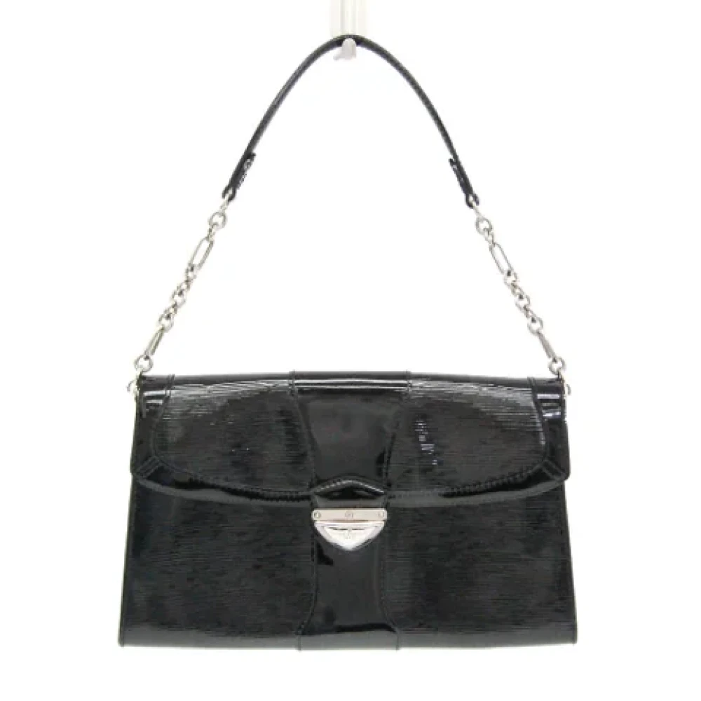 Louis Vuitton Vintage Pre-owned Leather louis-vuitton-bags Black Dames