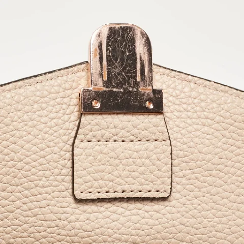 Michael Kors Pre-owned Leather handbags Beige Dames