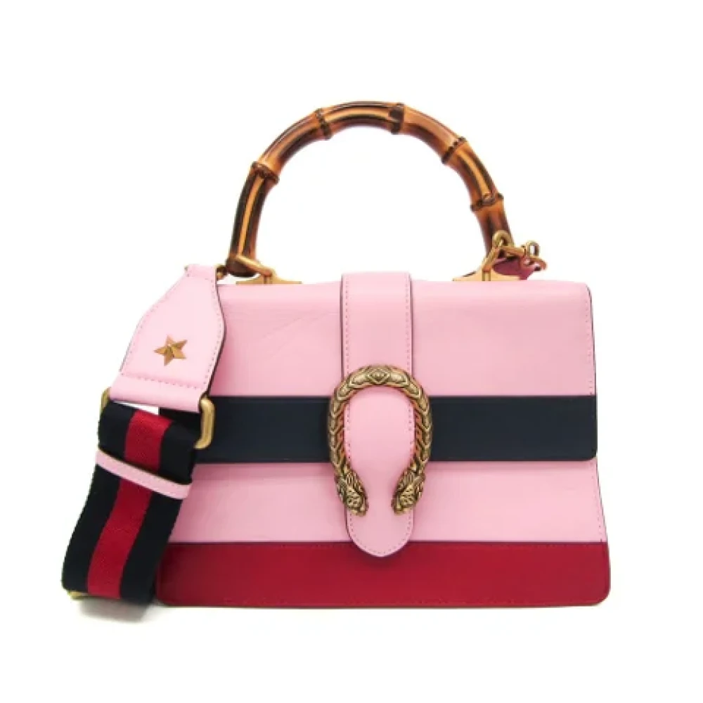 Gucci Vintage Pre-owned Leather handbags Multicolor Dames