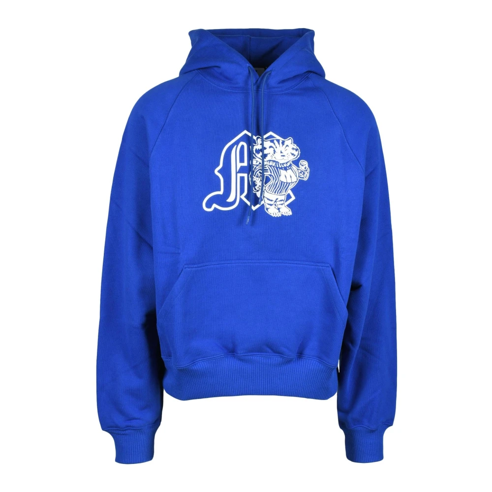 Msgm Katoenen Sweatshirt Blue Heren