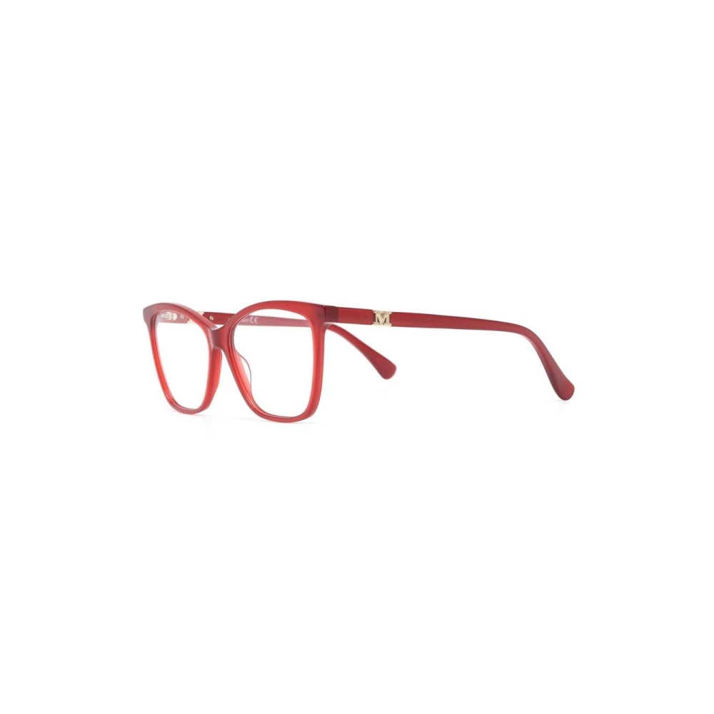 Max Mara Red Glasses, Female, 53 Mm, Optical Frame