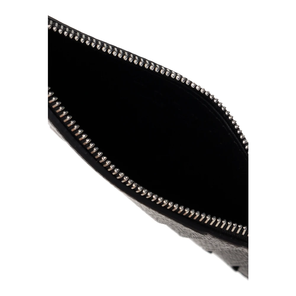 Marni Leren kaarthouder Black Heren