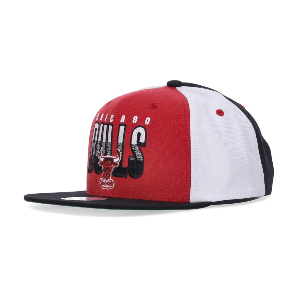 Mitchell & Ness Chicago Bulls Snapback Pet Rood Zwart Multicolor Heren