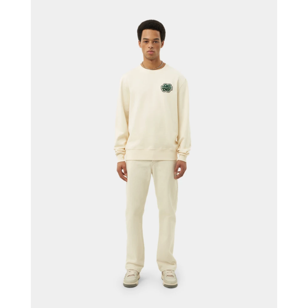 Filling Pieces Sweatshirt Gowtu Antique White Heren