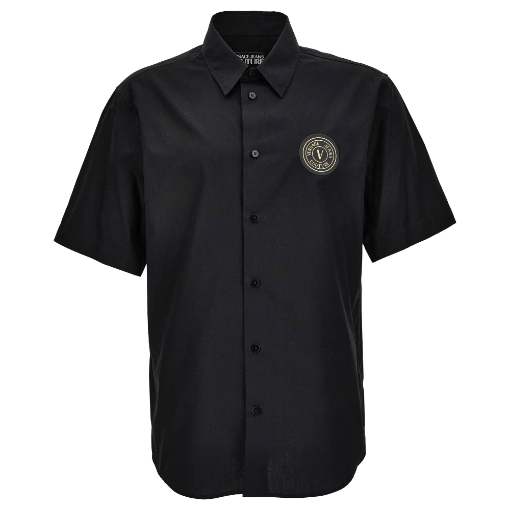 Versace Jeans Couture Herren Schwarz Shirts, K, Xlgröße: