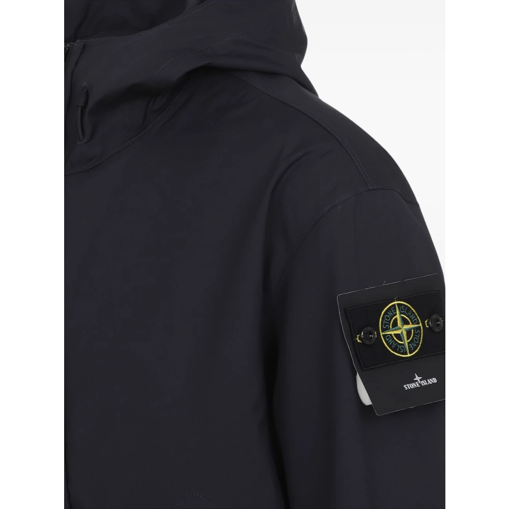 Stone Island Blauwe Winterjassen Blue Heren
