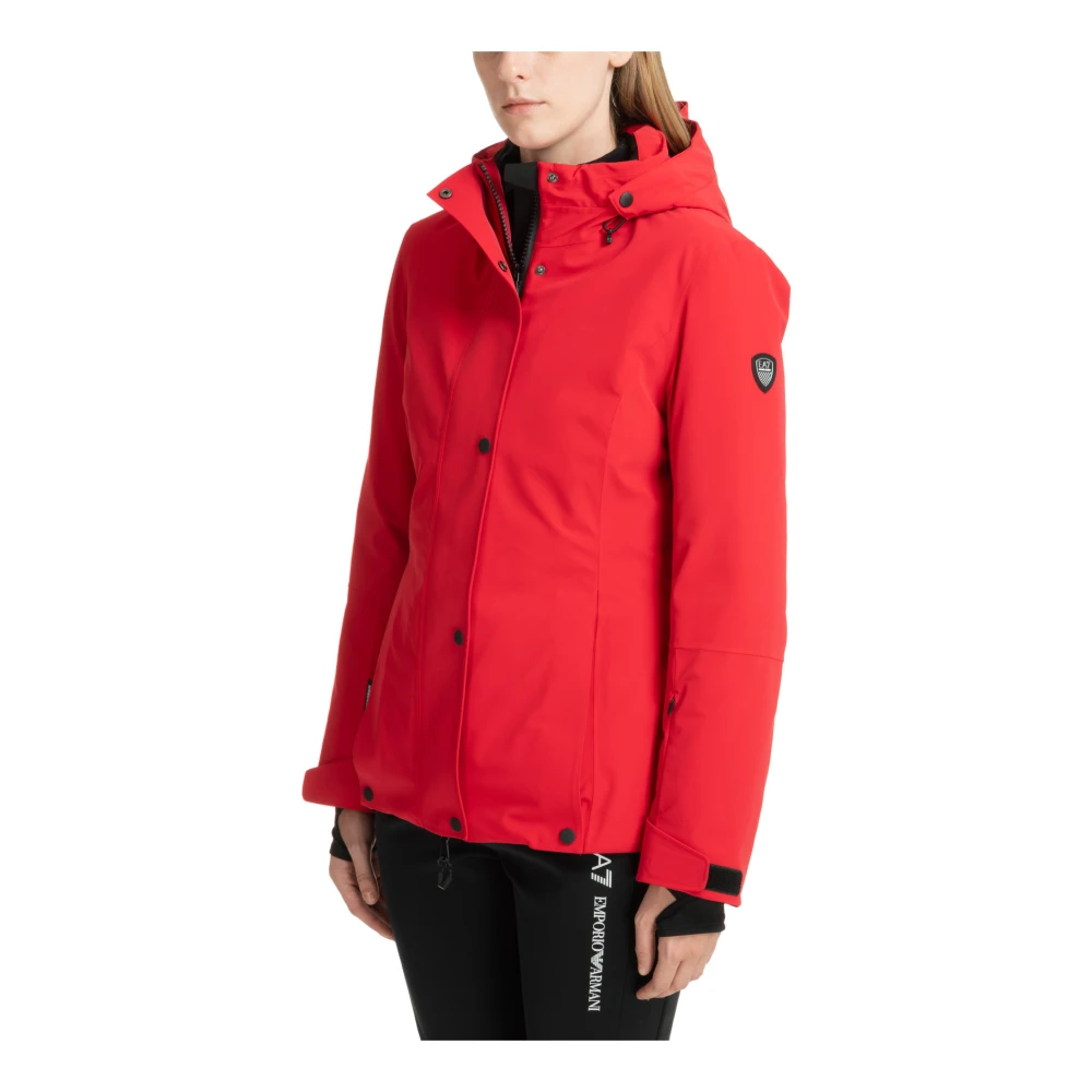 Emporio Armani EA7 Stratum 7 Ski jacket Red Dames