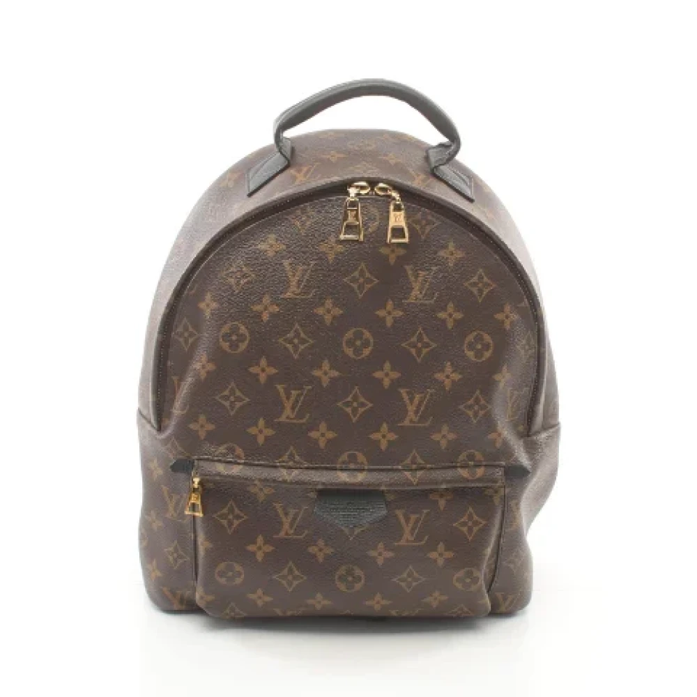 Louis Vuitton Vintage Pre-owned Canvas backpacks Brown Dames