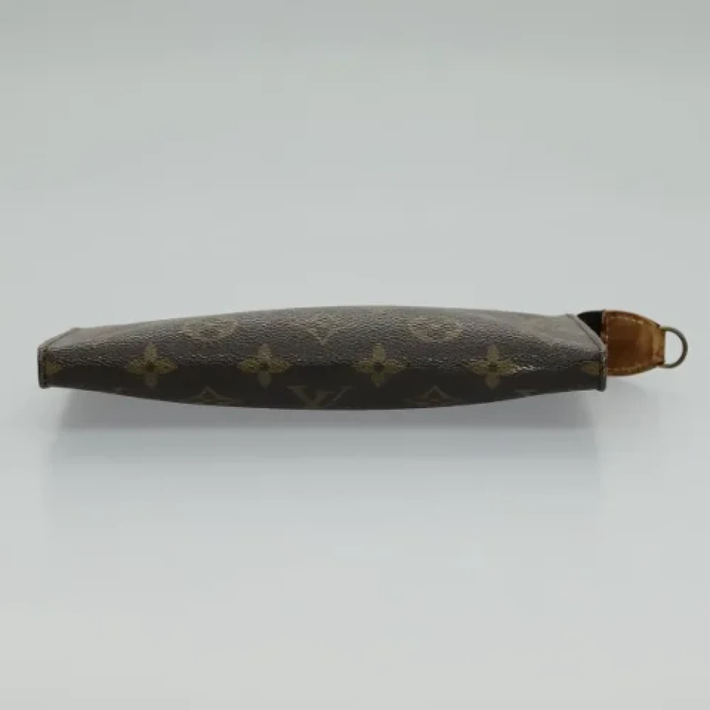 Louis Vuitton Vintage Pre-owned Canvas pouches Brown Dames