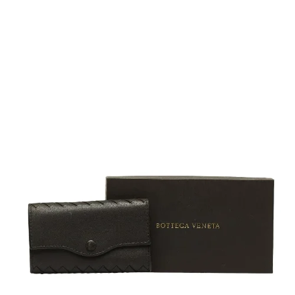 Bottega Veneta Vintage Pre-owned Leather key-holders Brown Dames