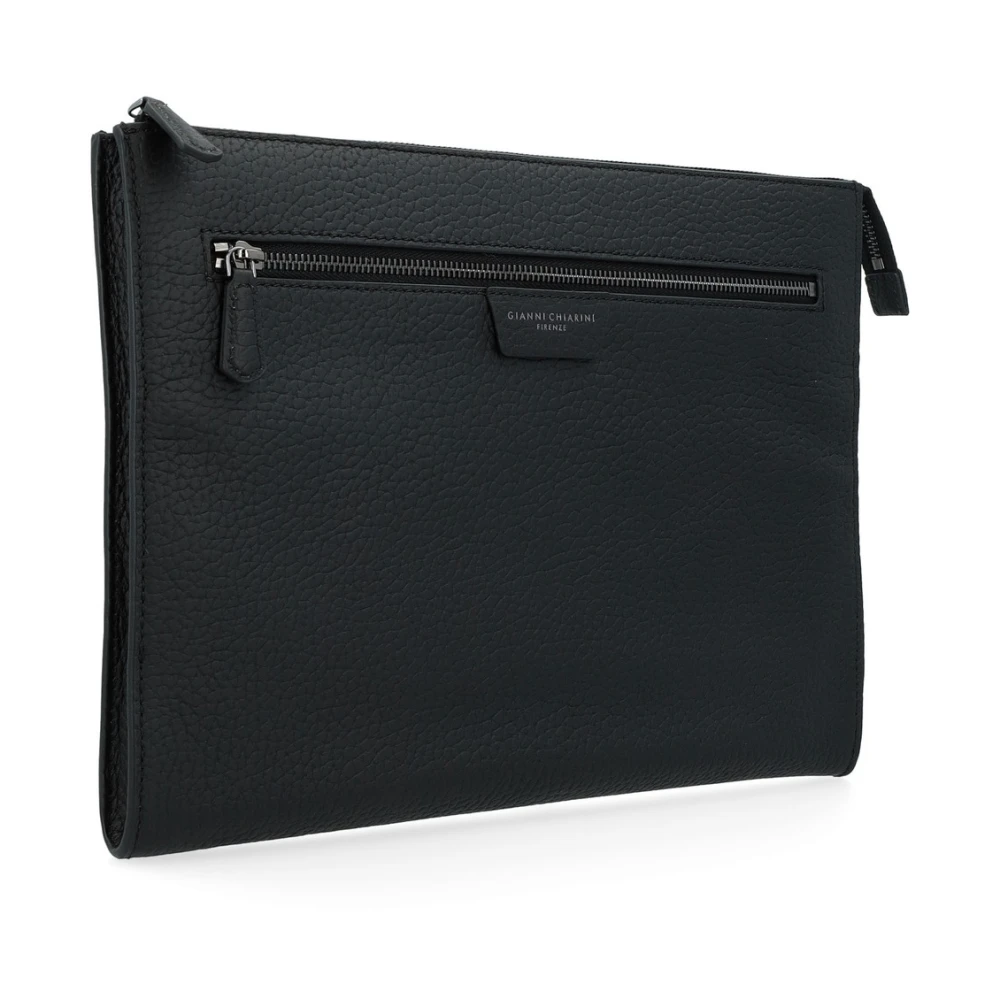 Gianni Chiarini Florence Zwarte Documentenhouder Black Heren