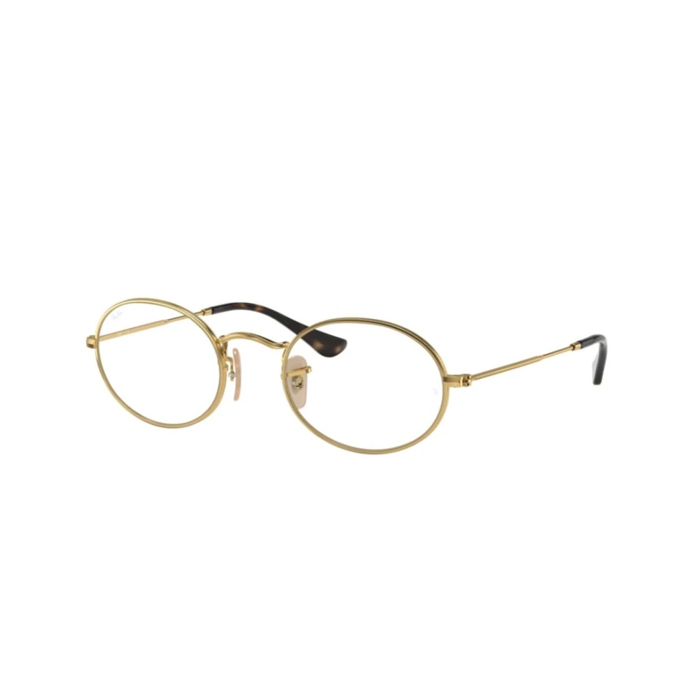 Ray-Ban Oval Metal Brilmontuur Yellow Heren