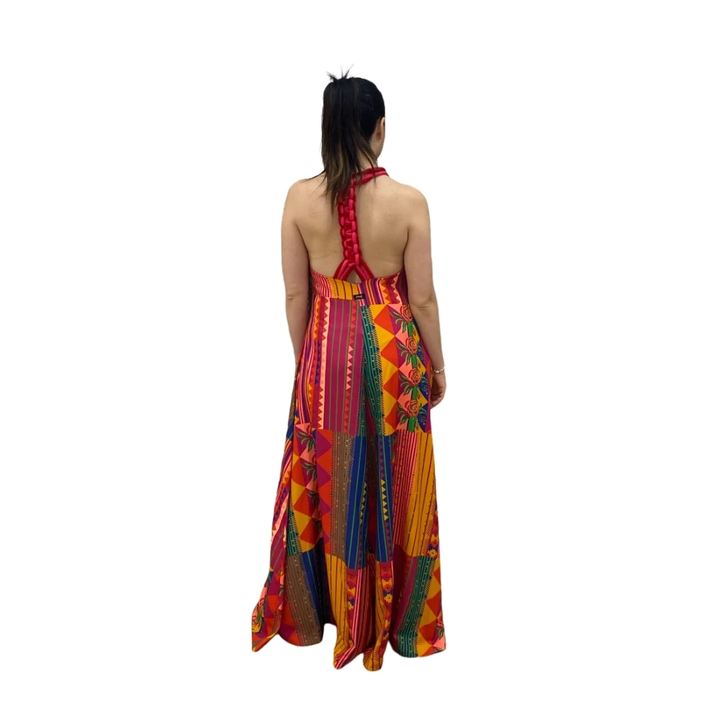 F**k Lange Jurk Multicolor Dames