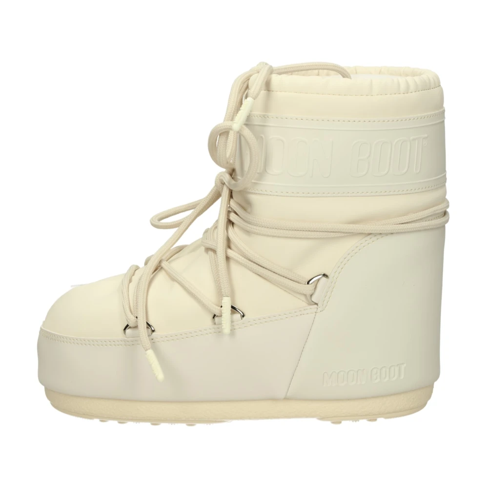 Moon Boot Donna Beige Icon Low Rubber