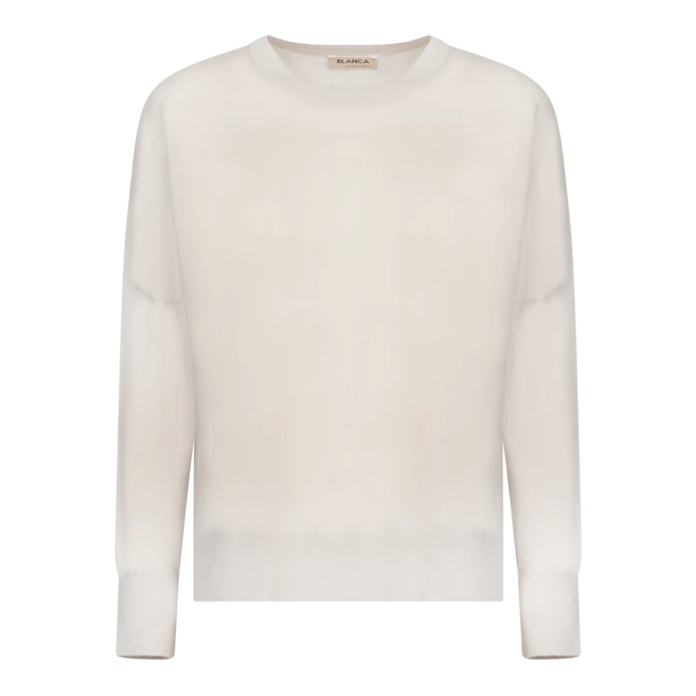 Blanca Vita Grijze Gebreide Kleding voor Vrouwen Aw24 Gray Dames