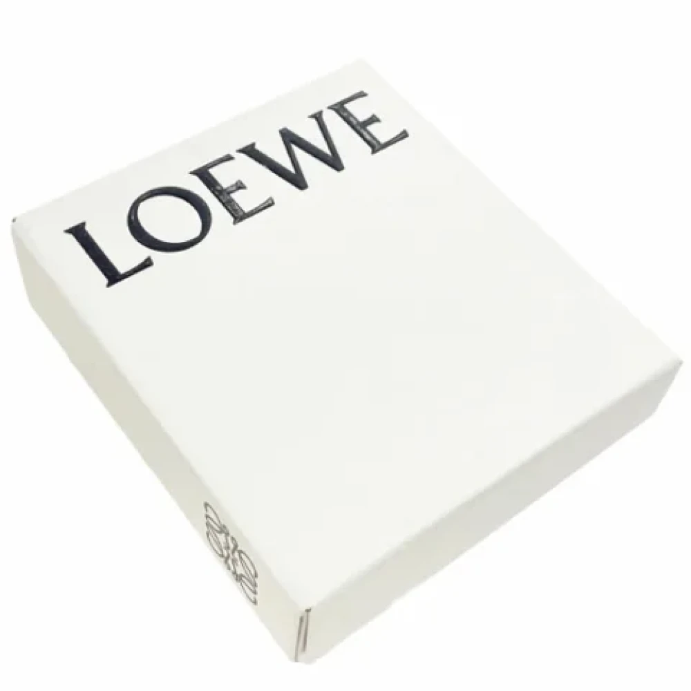 Loewe Pre-owned Leather wallets Pink Dames