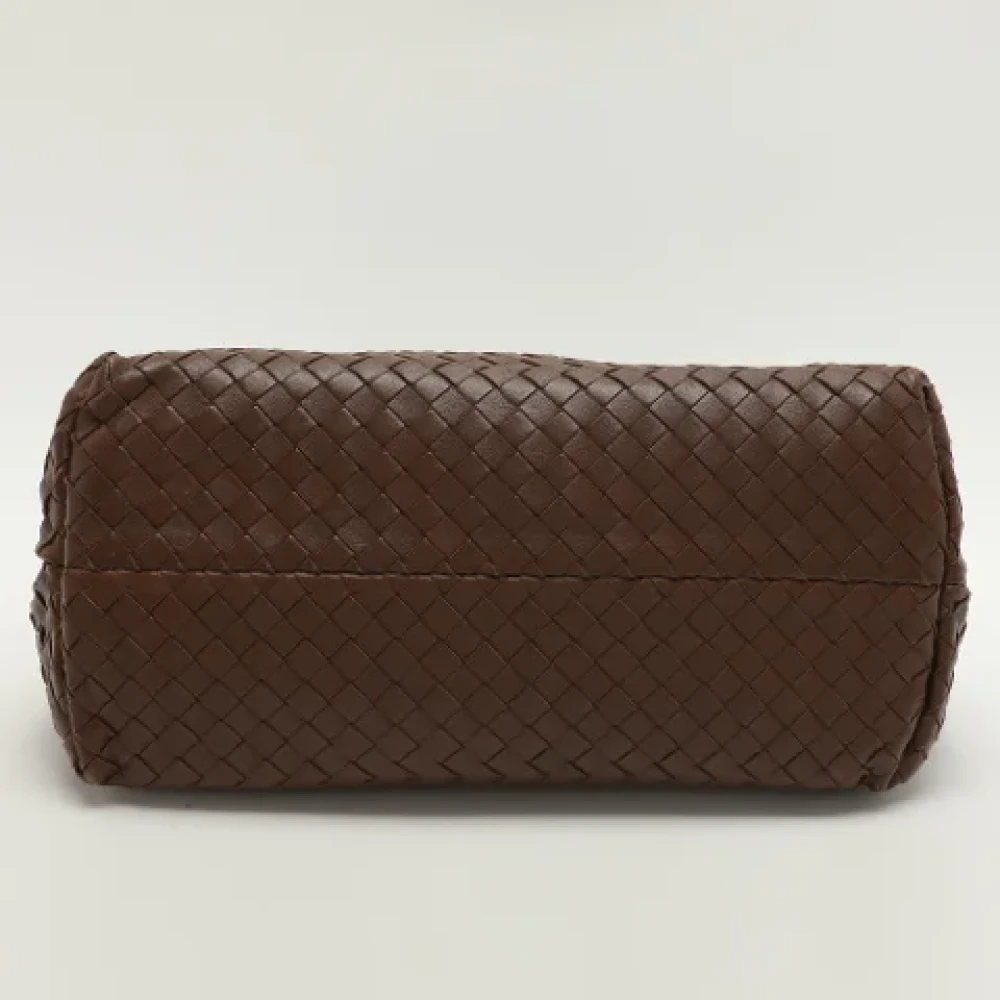 Bottega Veneta Vintage Pre-owned Leather handbags Brown Dames