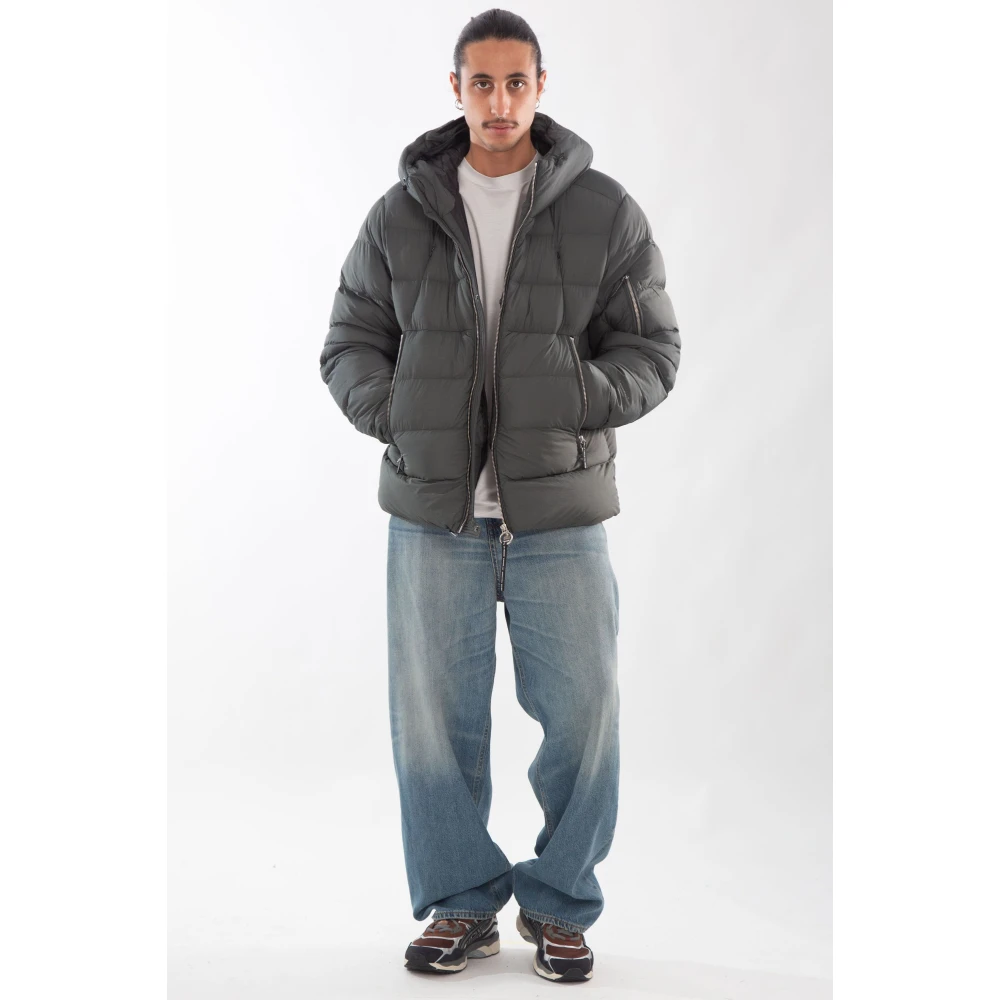 Haikure Mid Wash Loose Jeans Blue Heren