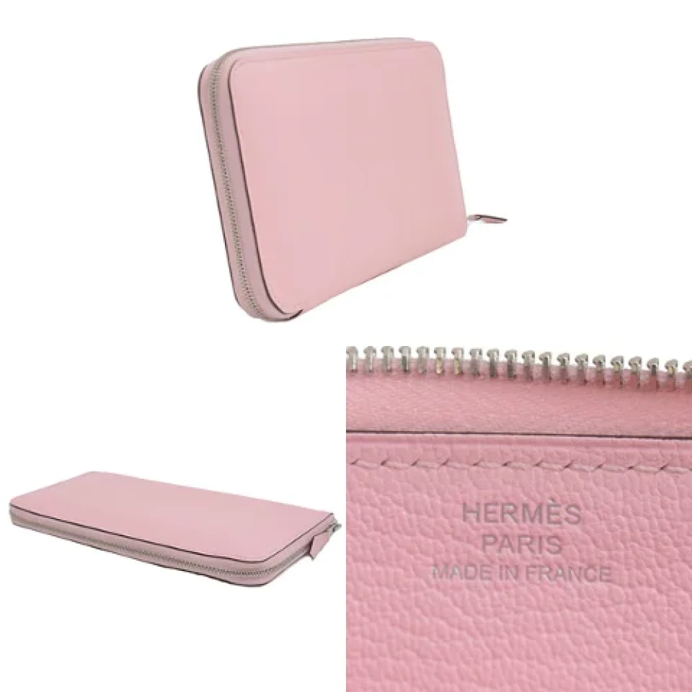 Hermès Vintage Pre-owned Fabric wallets Pink Dames
