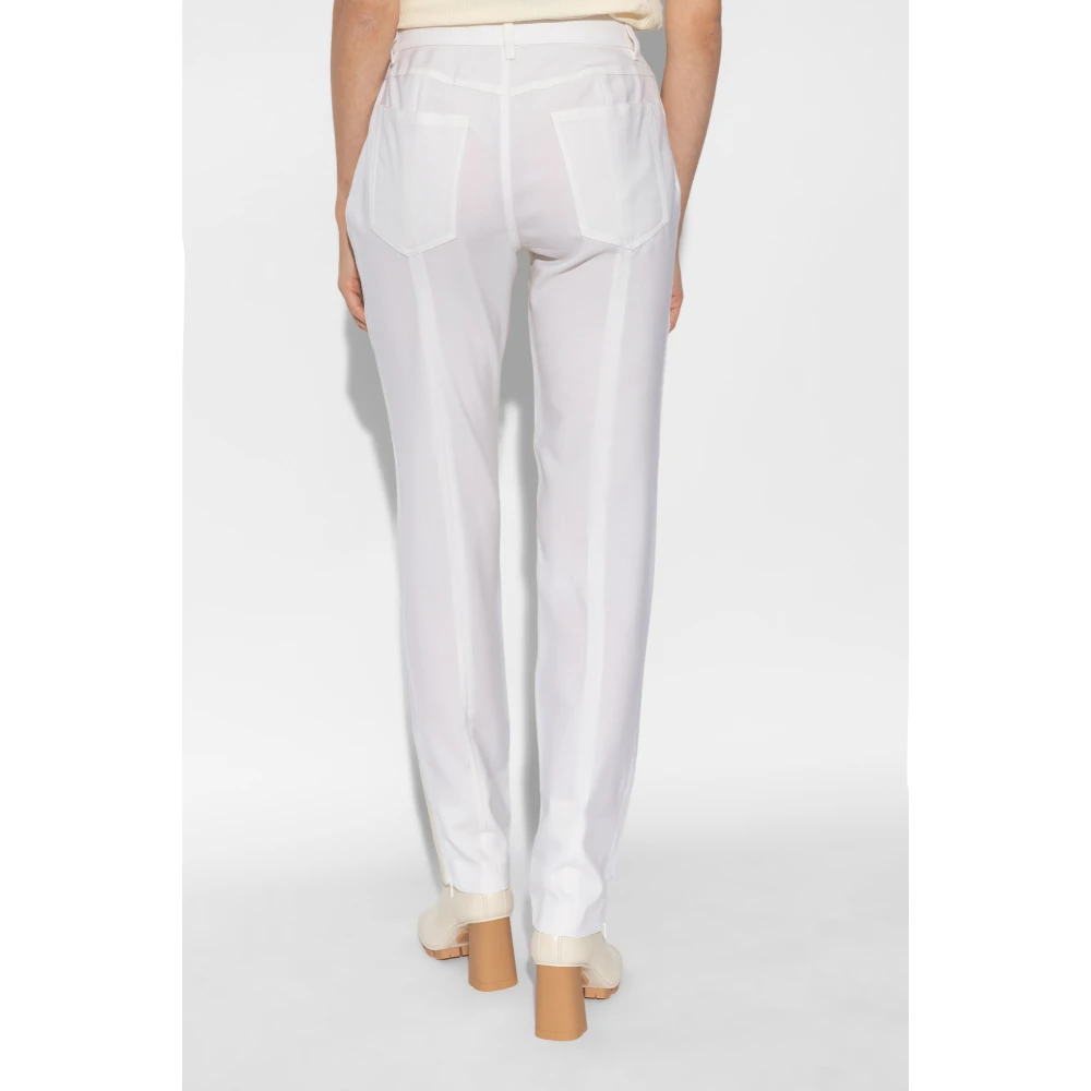 Marni Broek gemaakt van gecombineerde materialen Beige Dames