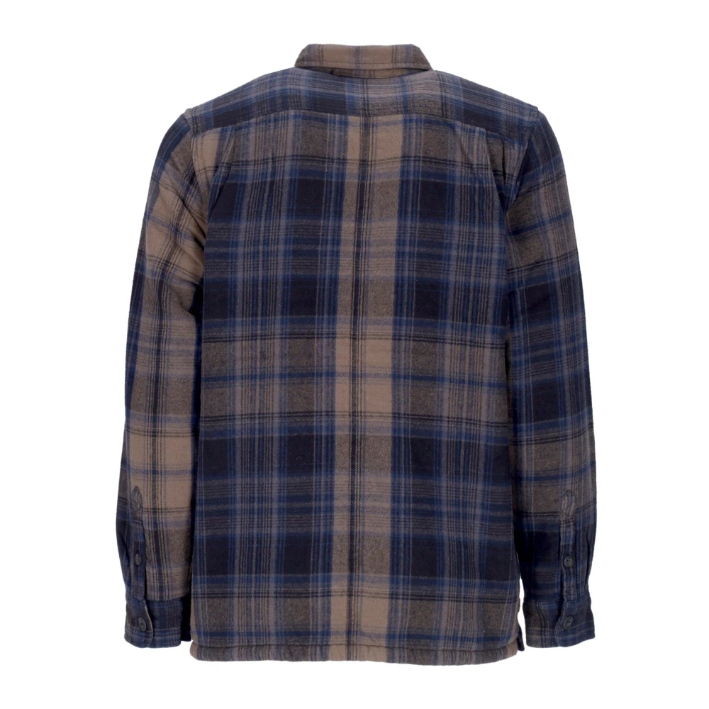 Vans Sherpa Gevoerde Flanellen Shirt Zwart Blue Heren