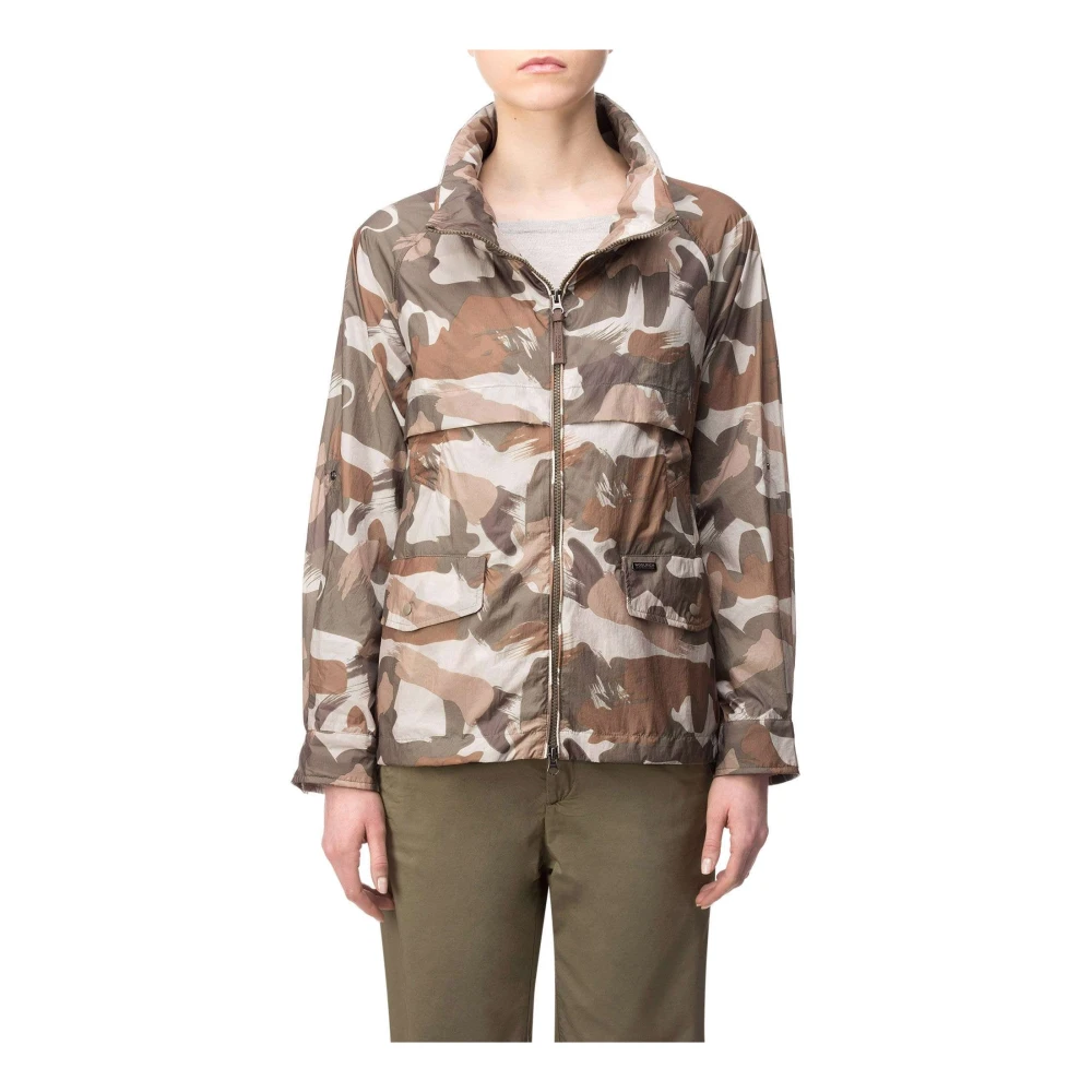 Woolrich Bruine A-Line Anorak Brown Dames