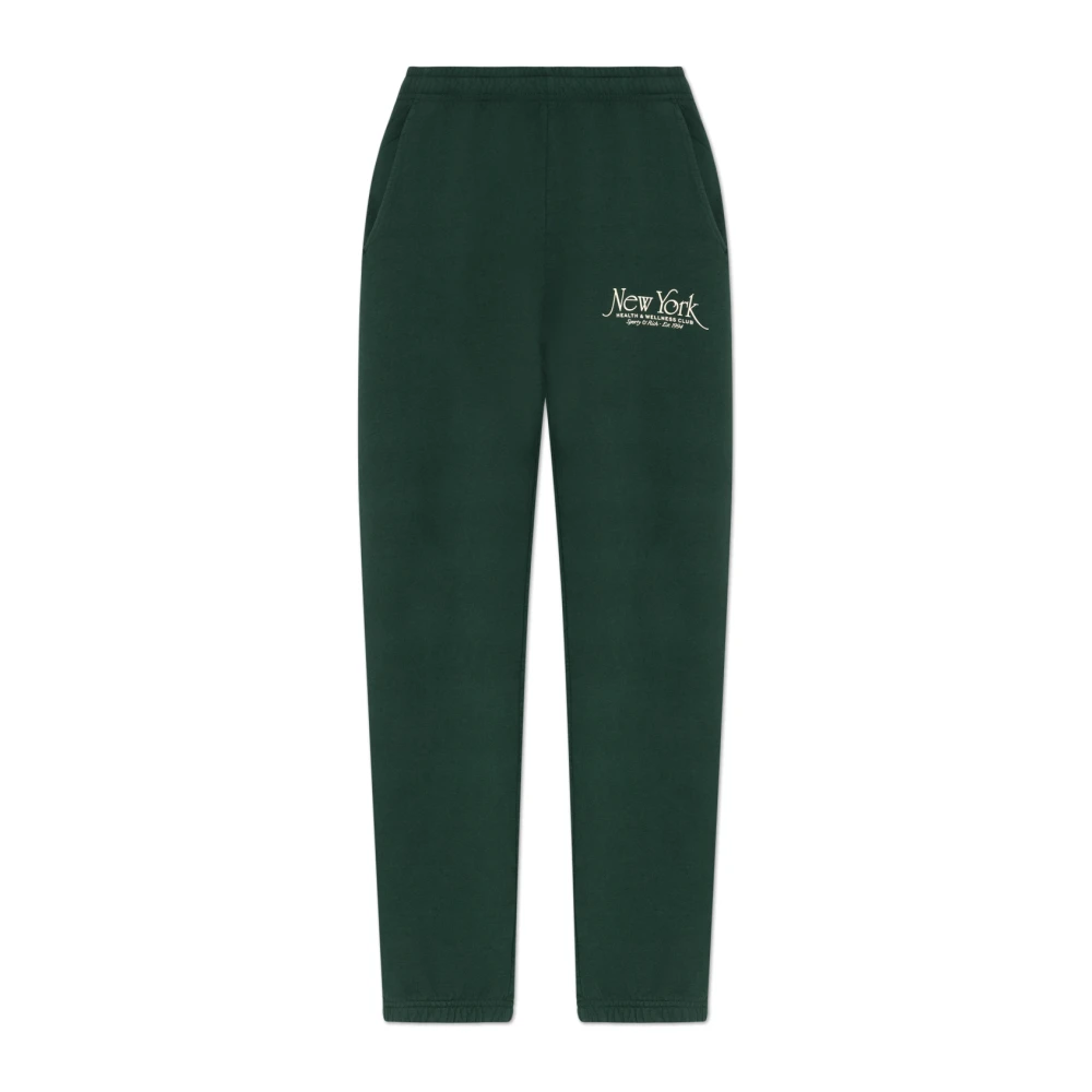 Sporty & Rich Sweatpants uit de New York collectie Green Unisex