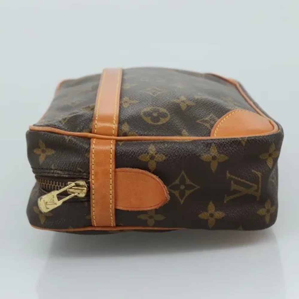 Louis Vuitton Vintage Pre-owned Canvas clutches Brown Dames