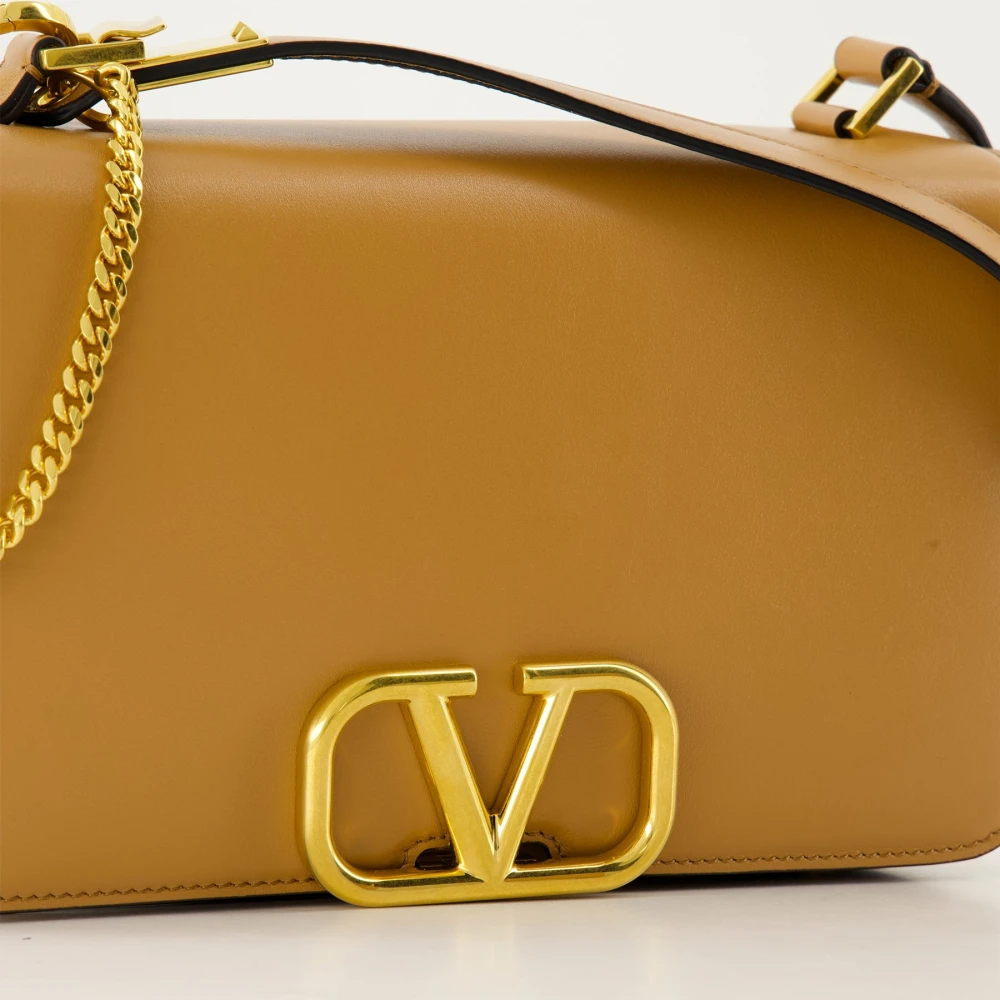Valentino Garavani VLogo Signature Schoudertas Brown Dames