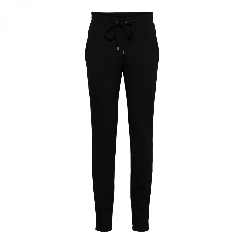 &Co Woman Penny Punta Zwarte Broek Black Dames