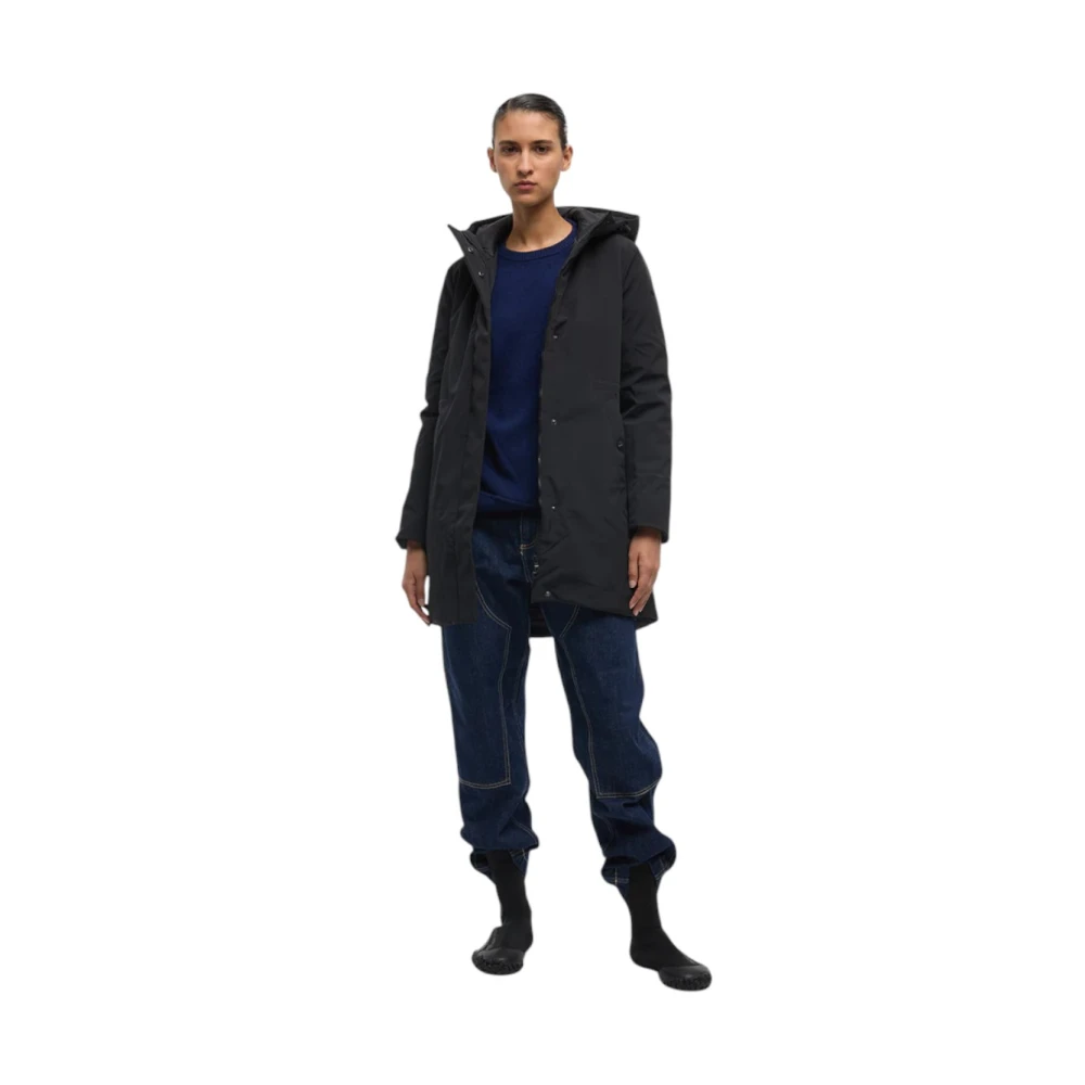 RefrigiWear Stijlvolle Winterjas Black Dames