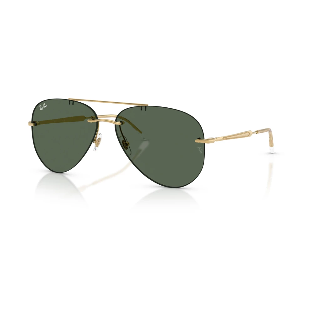 Ray - Ban Unisex Gold/Green Rb3791 001/71 Sunglasses Metal Pilot Normal - Image 2