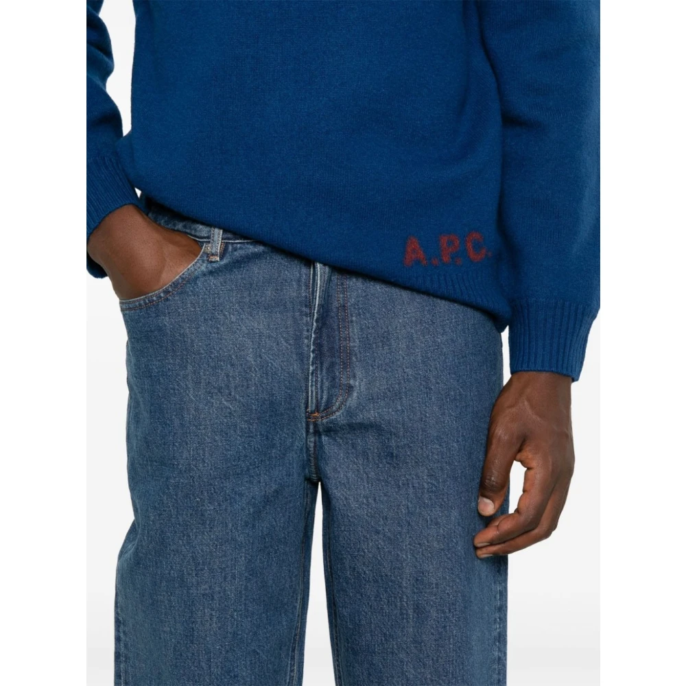 A.p.c. Biologische indigo denim jeans Blue Heren