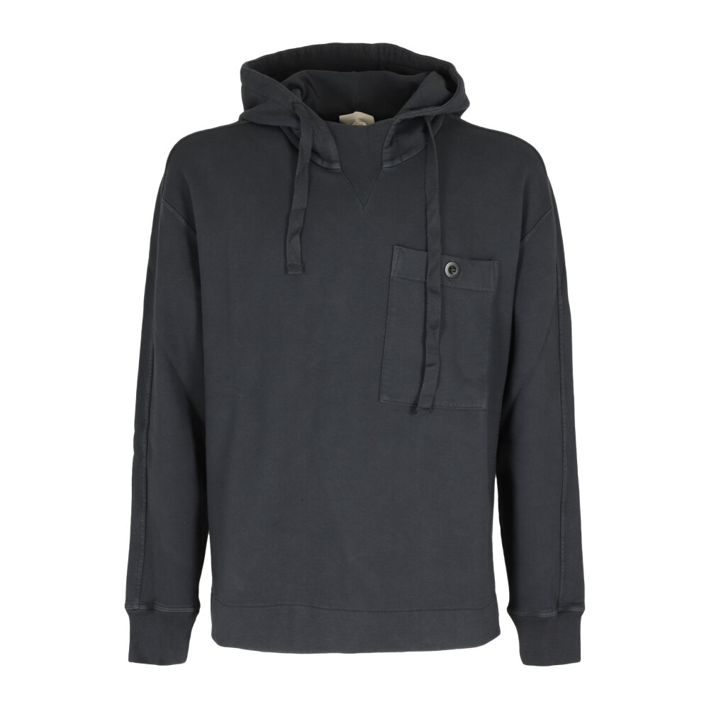 Ten-C 正規品関税込み FELPA APERTA [23CTCUF01211 A06455 888] Ten C Felpa Chiusa Cappuccio Sweatshirt Black | Cultizm