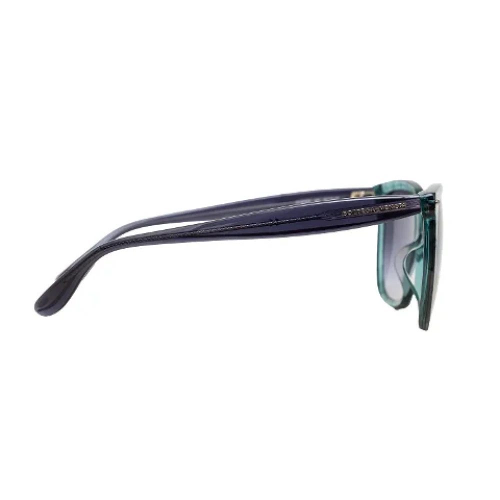 Bottega Veneta Vintage Pre-owned Acetate sunglasses Green Dames
