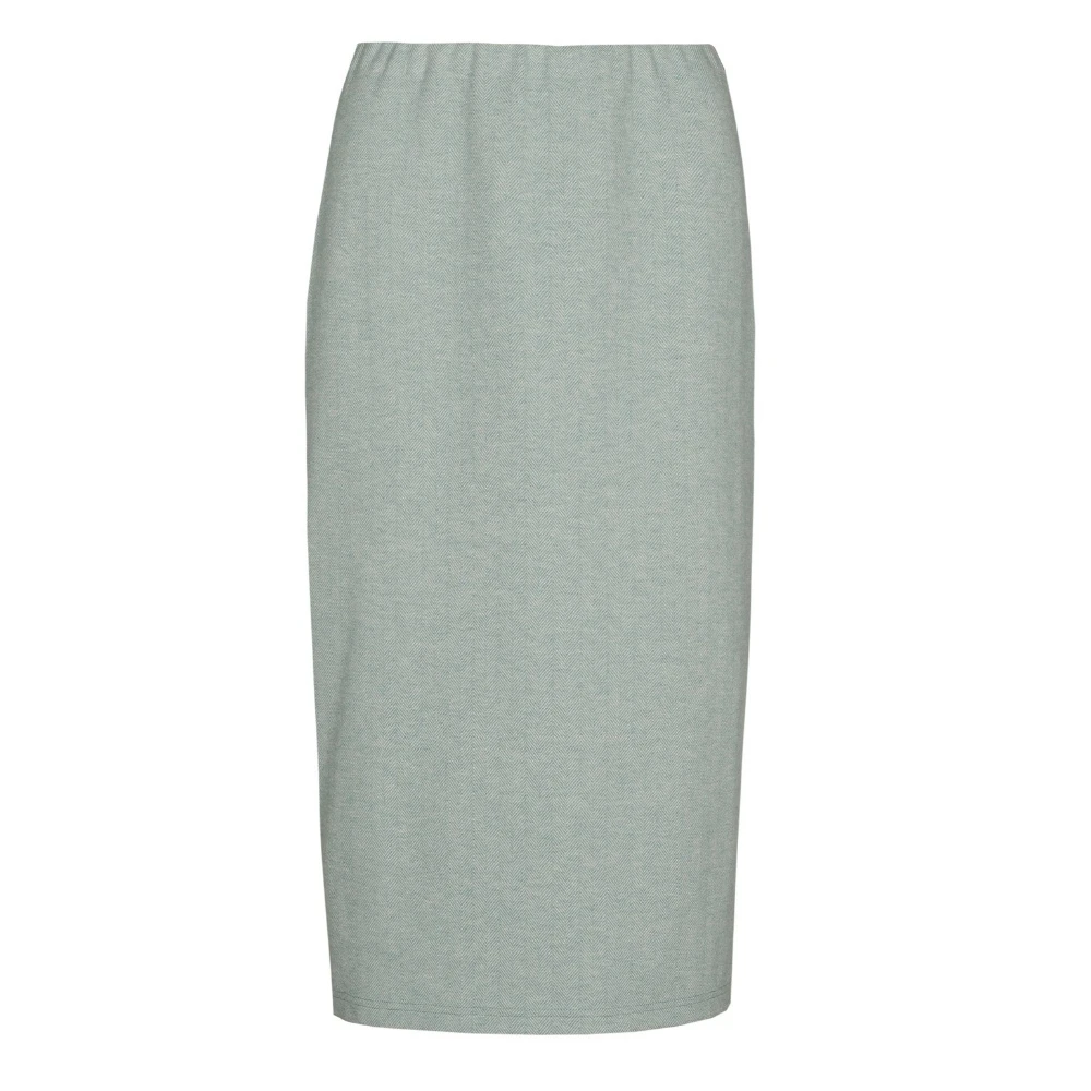 Marie Méro Mintgroene Kokerrok Green Dames