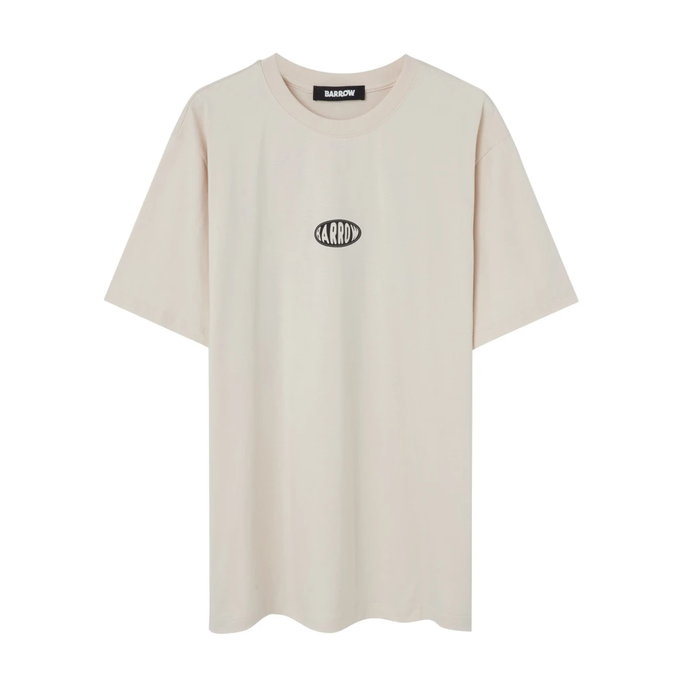 Barrow - Tops > T-Shirts - Beige - Barrow - Modalova