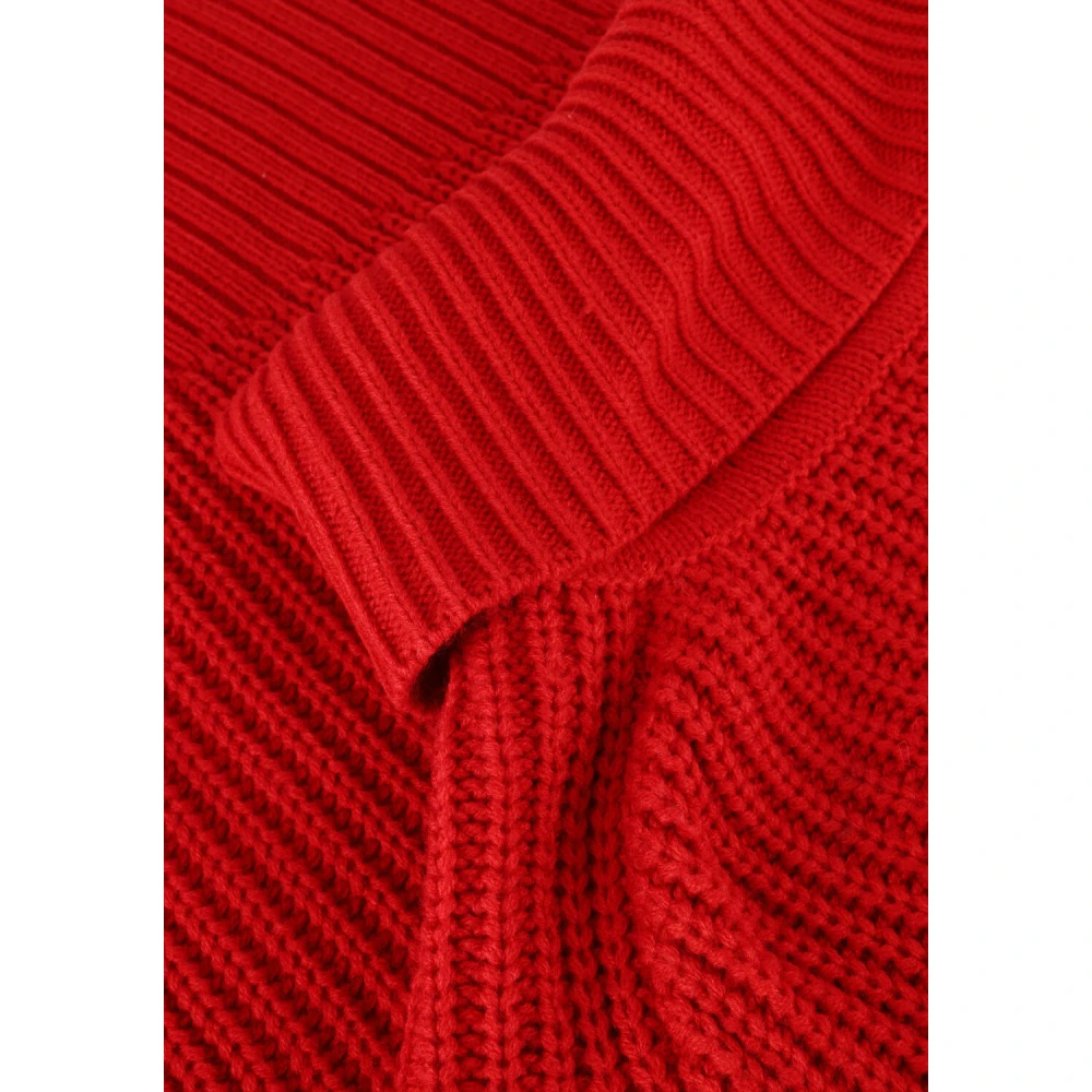 NEO NOIR Rode Gebreide Blouse Maggie Red Dames