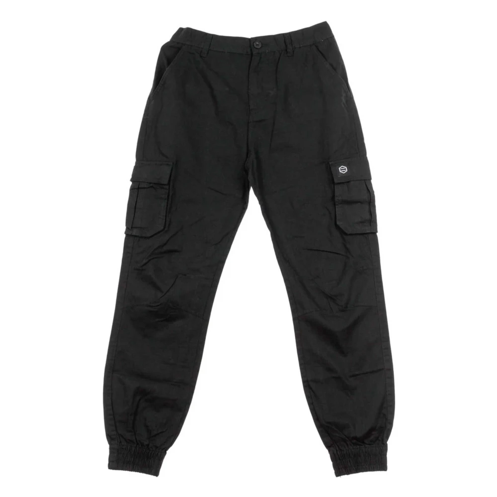 Dolly Noire Cargo Ripstop Lange broek Black Heren