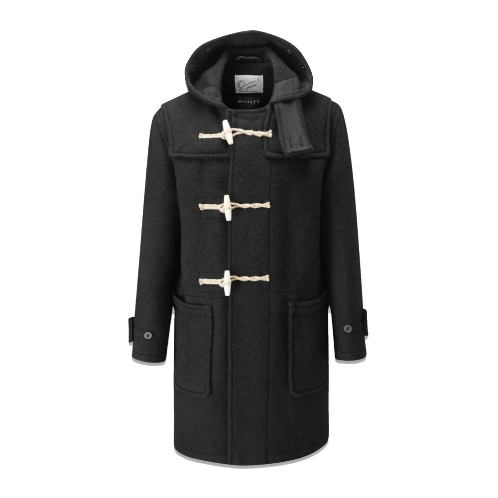 Gloverall Militaire Stijl Jas Black Heren