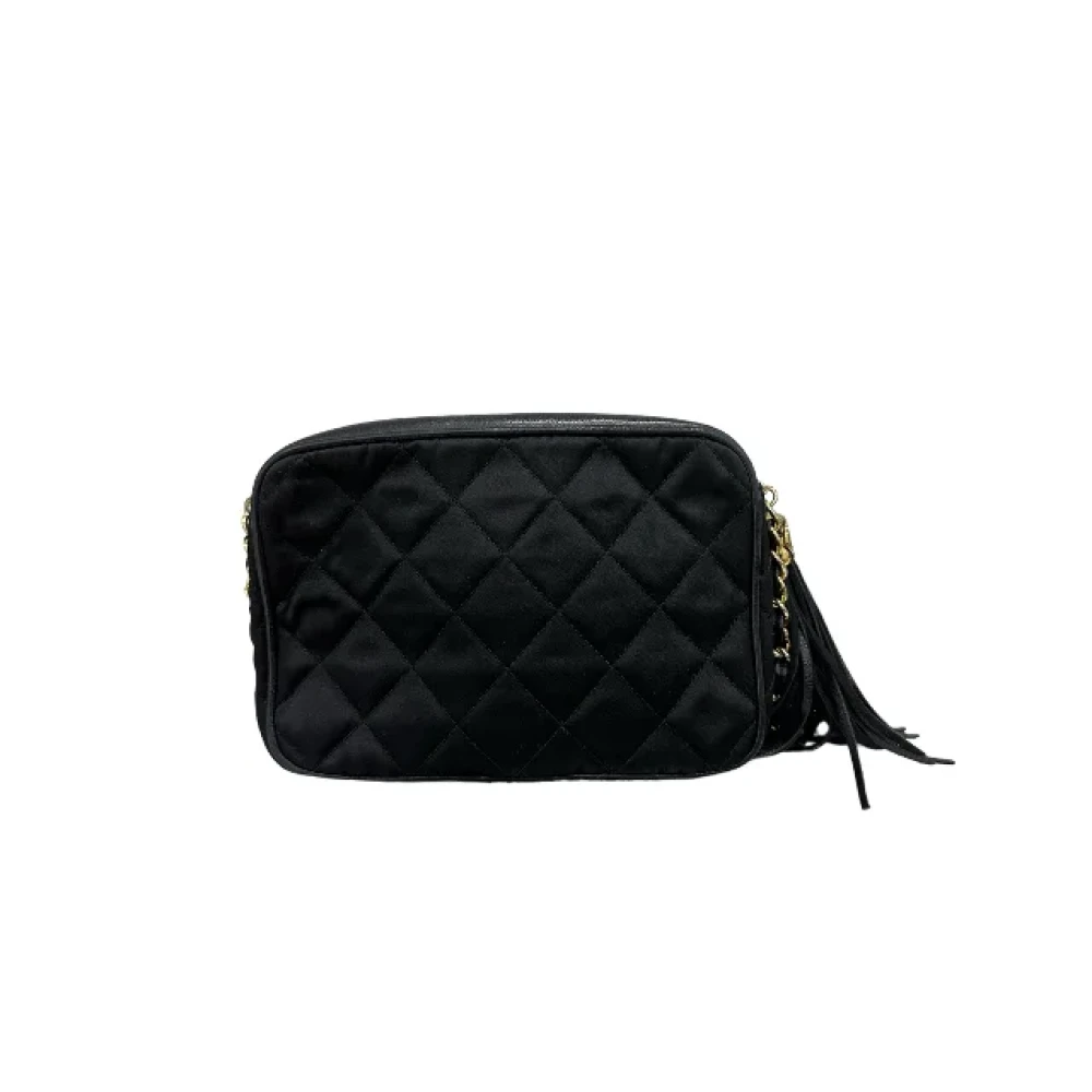 Chanel Vintage Pre-owned Leather chanel-bags Black Dames