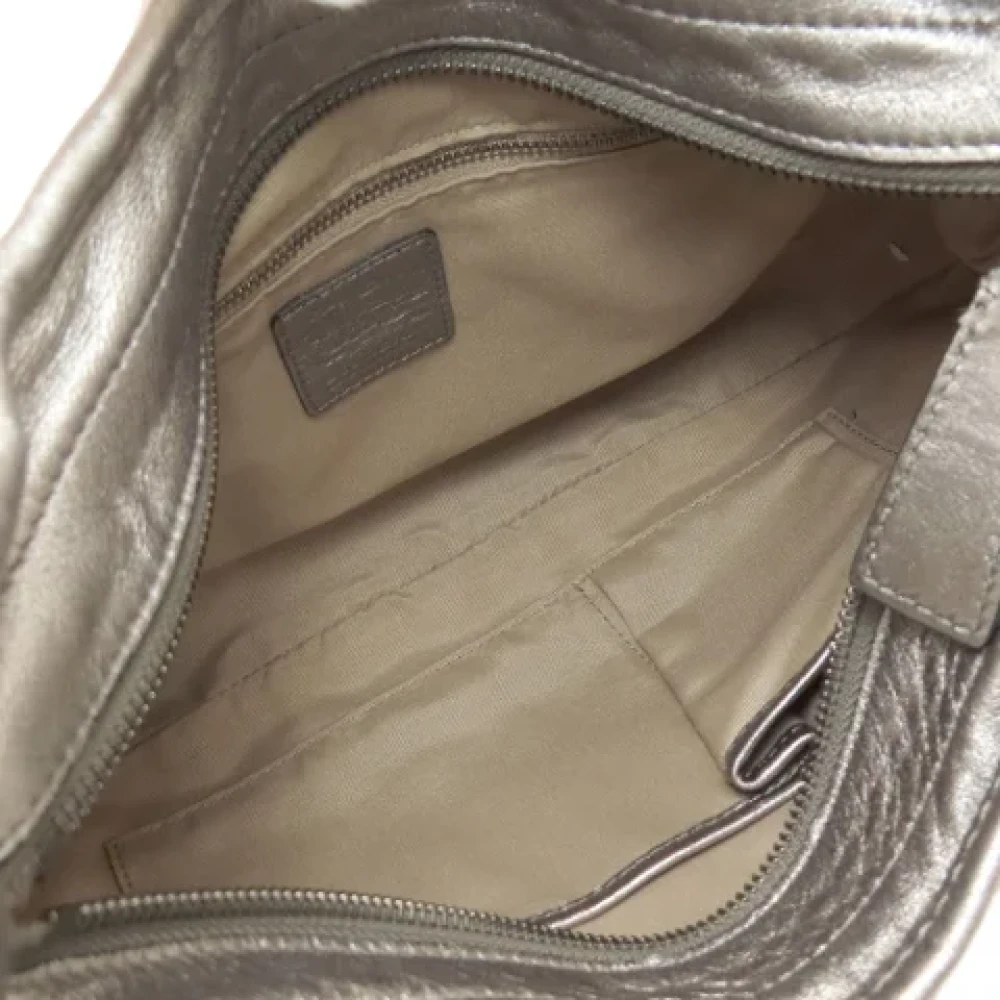 Burberry Vintage Pre-owned Plastic handbags Beige Dames