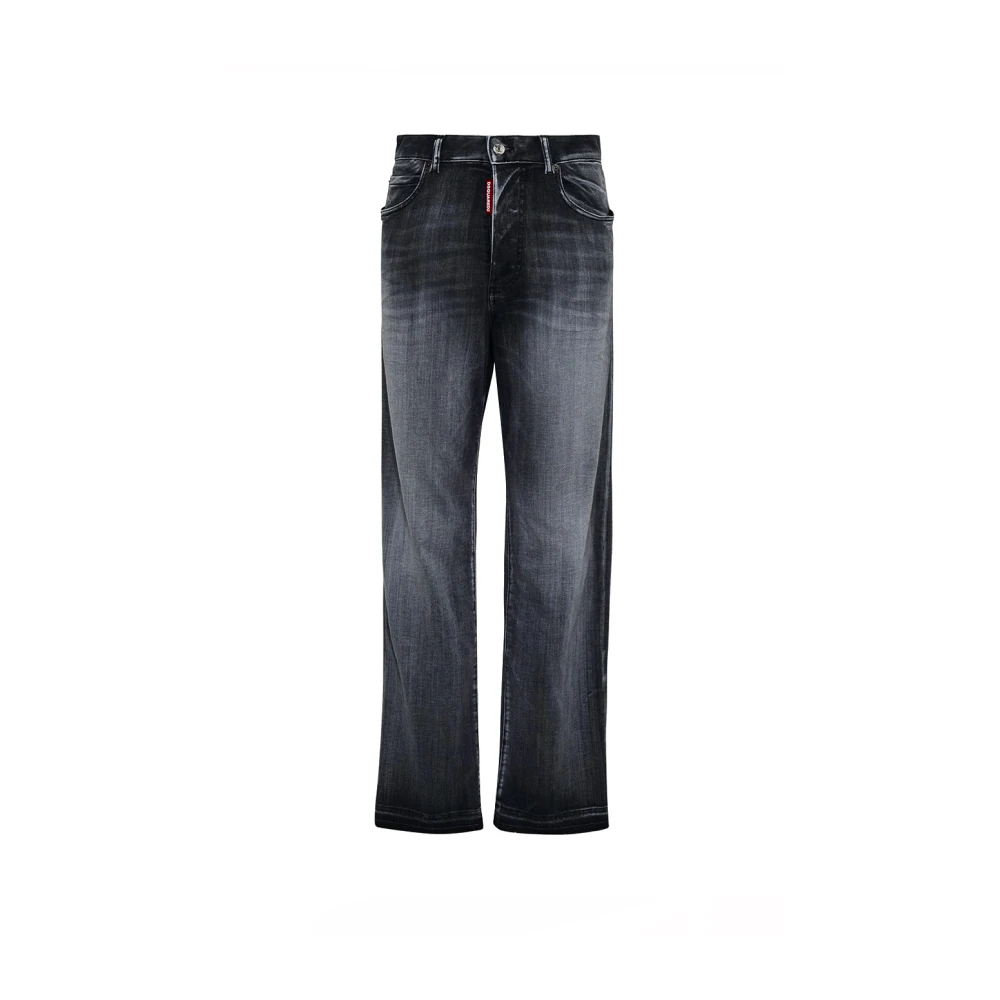 Dsquared2 Black Straight Fit Jeans, Female, S, San Diego Jean