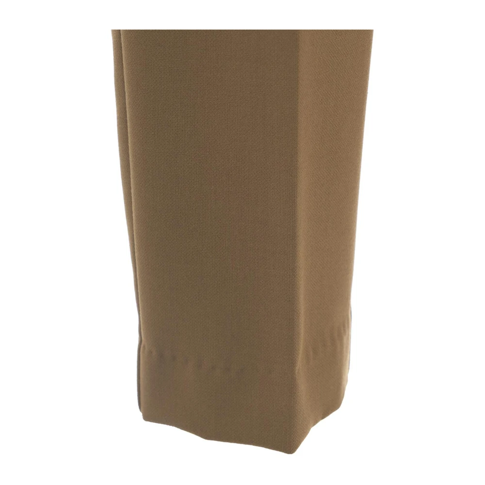 Ottod'Ame Bruine Broek Aw24 Dameskleding Beige Dames