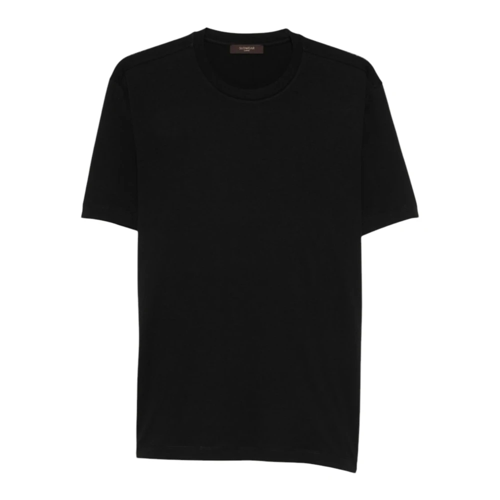 Zanone Men's Black T-Shirts, Xl, T-Shirt Mc
