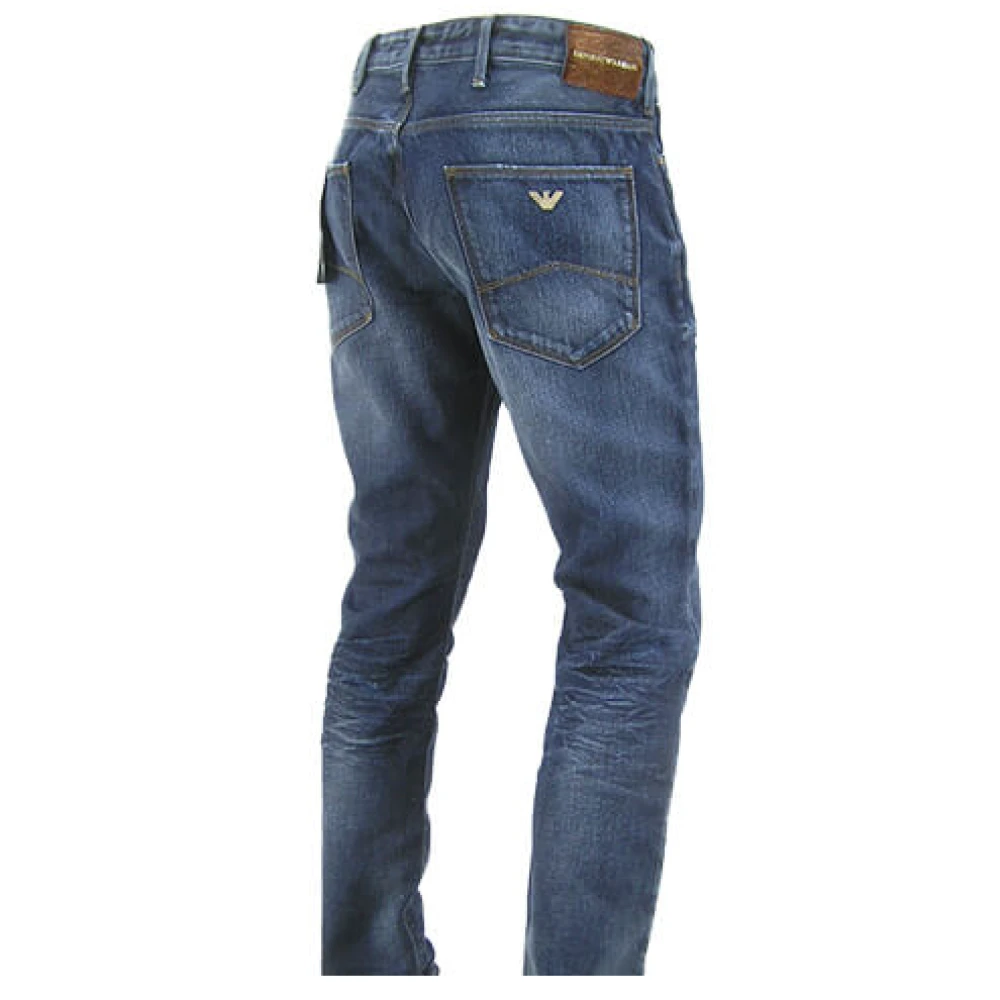 Emporio Armani Casual Rechte Pijp Jeans Blue Heren
