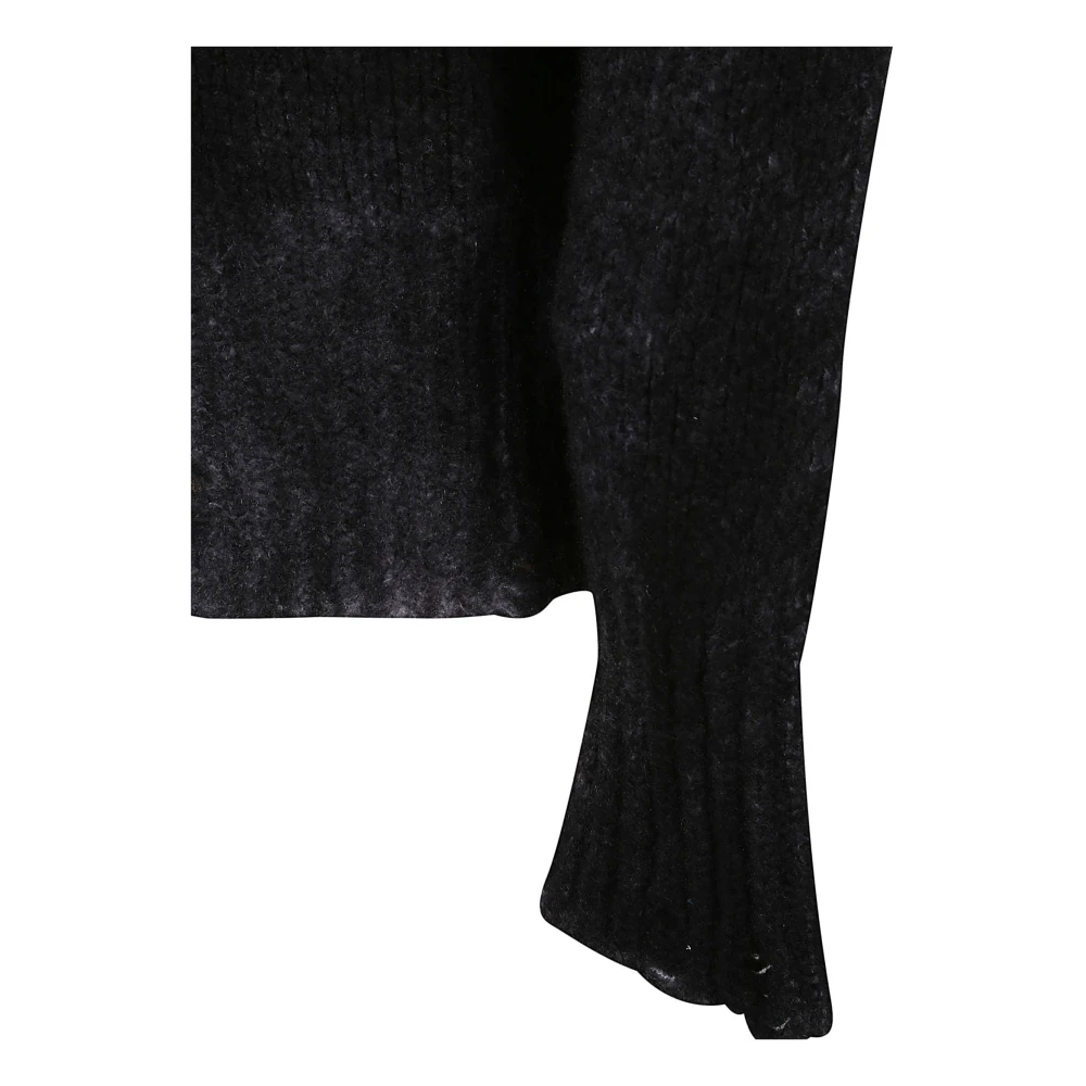 Avant Toi Luxe Kasjmier Zijde Wol Trui Black Dames