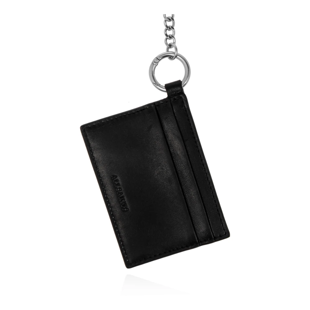 AllSaints Chain Cardholder Black Heren