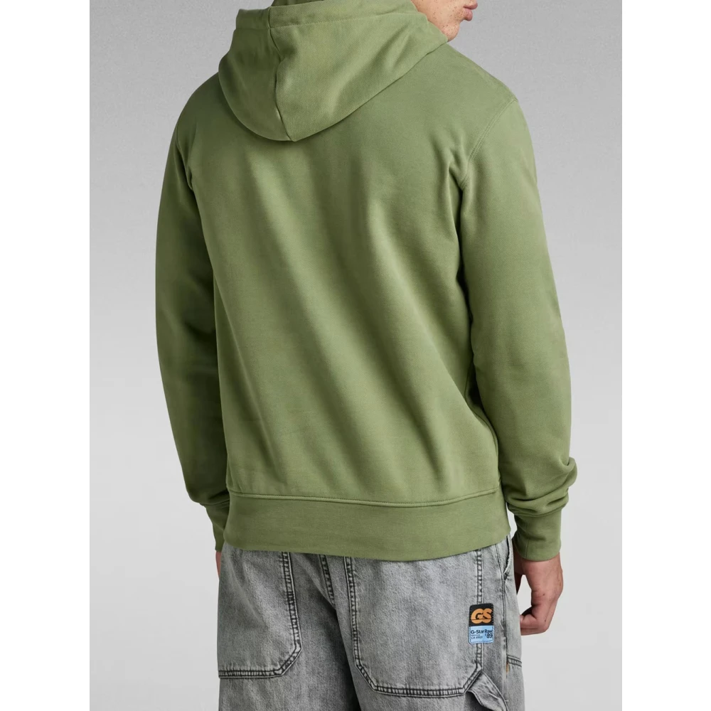 G-Star Groene hoodie voor mannen Green Heren