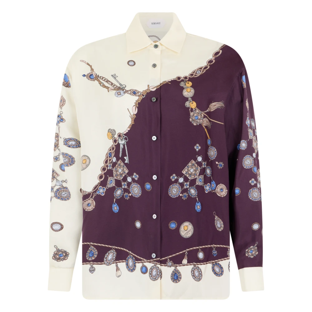 Versace Donna Multicolor Camicette E, S, New,